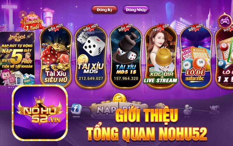 Tổng Quan Cổng Game Nổ Hũ 52